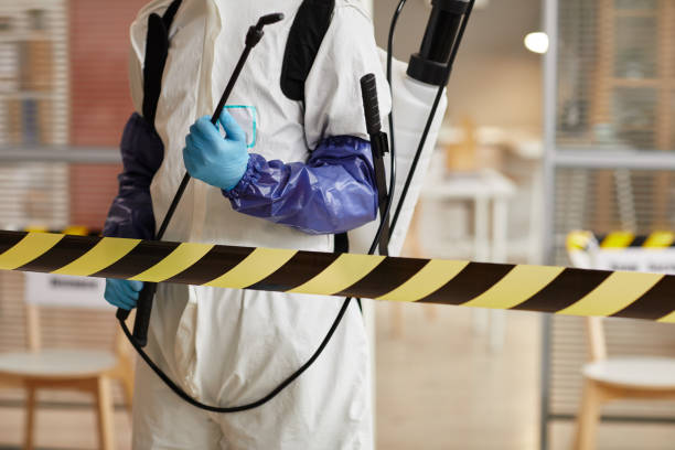 Professional Biohazard Cleanup technician working in Bristol, PA